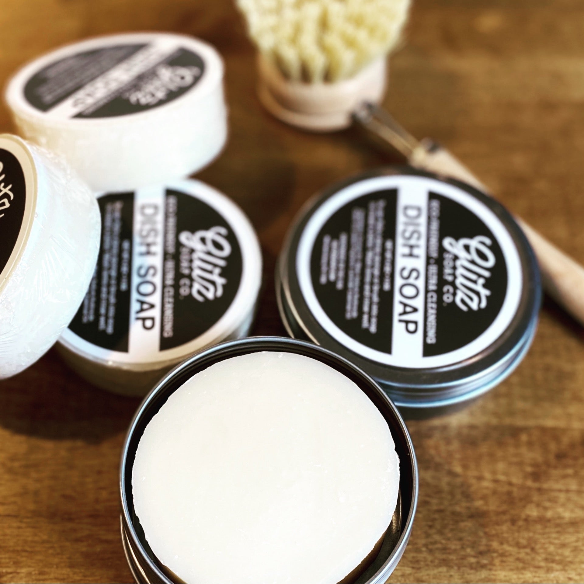 EcoFriendly Dish Soap Bar Vegan Handmade EcoFriendly Glitz Soap