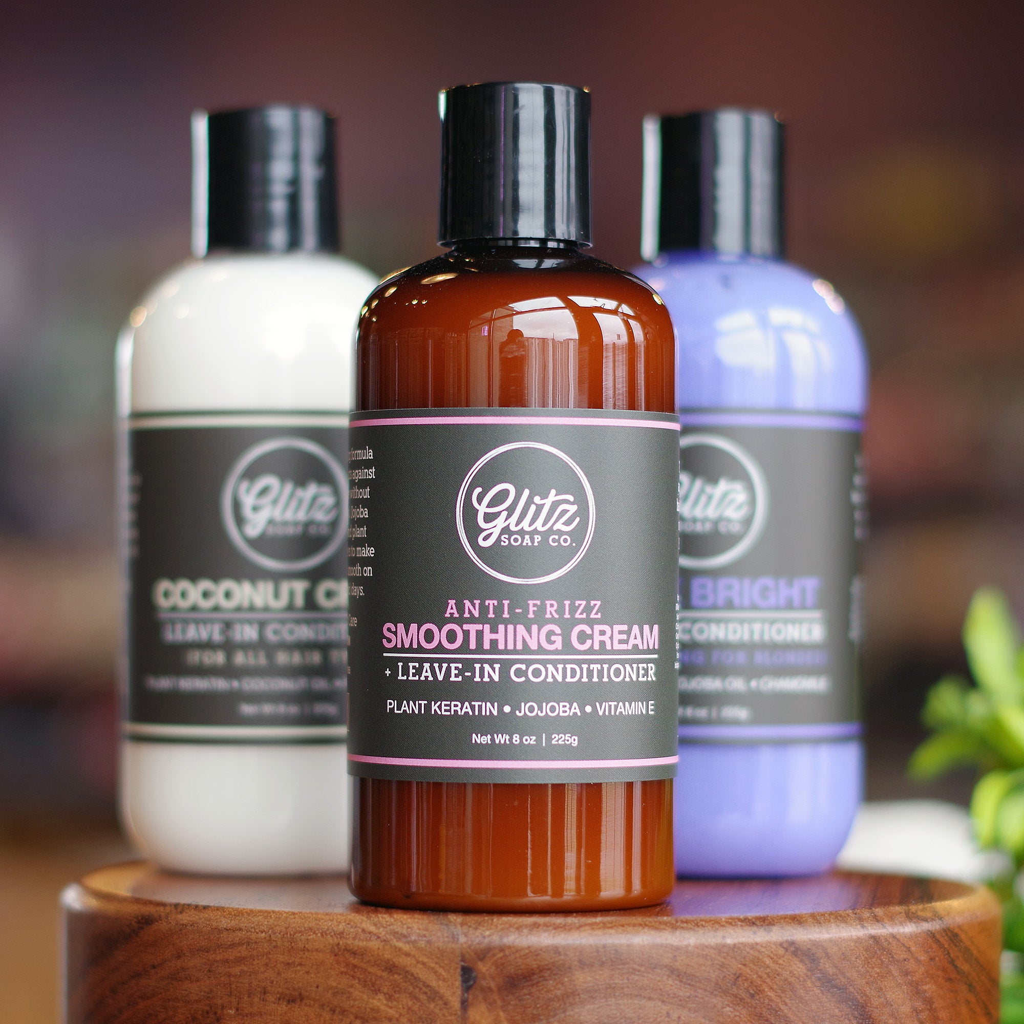 LeaveIn Conditioner with Plant Keratin Vegan Handmade EcoFriendly